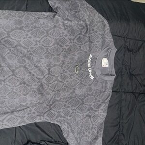 Men's Gray Patterned T-Shirt